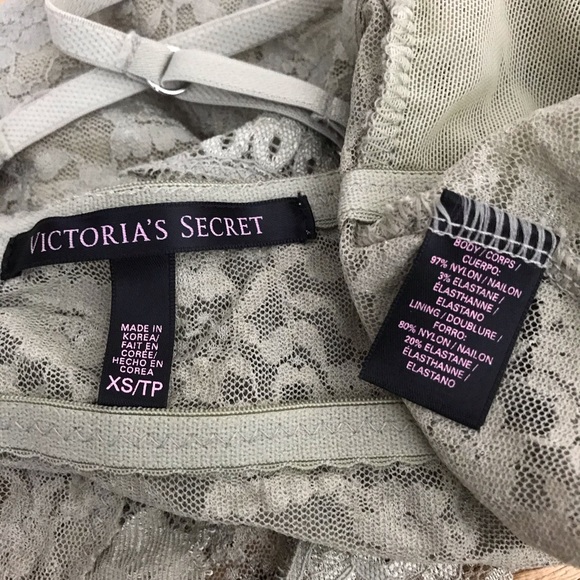 VICTORIA SECRET lace low back crop top bralette - Picture 4 of 4